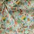 Vintage Muslin Fabric Zakka Digital Printed Cotton For DIY Dolls Clothes Quilting Dresses By Meters