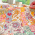 Cartoon Floral Fabric Plain Cotton Printed Oil Painting Cotton Handmade DIY Dress for Sewing Shirt Cloth by Half Meter