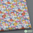 Liberty Flowers Muslin Cotton Poplin Printed Fabric Floral Quilting Dresses DIY Patchwork and Needlework Per Half Meter