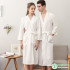 Pure Cotton Waffle Fabric for Sewing Bathrobe Pajamas Water Absorbent Breathable Handmade Home DIY by Half Meter