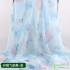 30D Printed Floral Chiffon Fabric Summer Thin Transparent for Sewing Dress Female Seaside Vacation Shawl by Meters