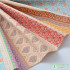 Pure Cotton Fabric Handmade DIY for Sew Ethnic Style Floral Breathable Good Moisture Absorption Soft per Meters