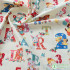 Sewing Fabric Pure Cotton Cartoon Animal Alphanumeric DIY Handmade for Quilting Clothes Dresses Bags