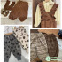 Strip Elastic Corduroy Fabric Geometric Lattice Ripple Printed Soft and Comfortable by Sewing Clothes Pants by Half Meter