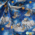 Vintage Muslin Fabric Zakka Digital Printed Cotton For DIY Dolls Clothes Quilting Dresses By Meters