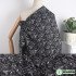 Korean Silk Bronzed Fabric Floral Printed Chiffon For Sewing Clothes Summer Dress By The Meter