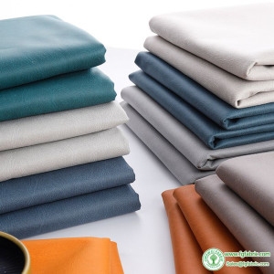 Sofa Fabric Crack Pattern Leathaire Waterproof Home Decor Polyester for Furniture Per Meters
