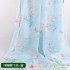 30D Printed Floral Chiffon Fabric Summer Thin Transparent for Sewing Dress Female Seaside Vacation Shawl by Meters