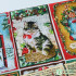 Vintage Cotton Fabric Plants and Flowers Digital Printing for Sewing DIY Handmade Patchwork Supplies Accessories Per Meters
