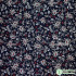 Morris Fabric Dark Colored Flowers Cotton Digital Printing for Sewing Clothes Bags DIY Handmade by Half Meter