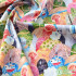 Pure Cotton Fabric Printed Whale Ocean Forest Breathable Soft Skin-friendly for Sewing Clothes By the Meter