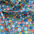 Cotton Fabric Sewing Machine Home Floral Dots Digital Printed DIY Handmade by Half Meter