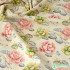 Soft Thin Country Style Flowers Fabric Muslin Digital Printing for Sewing Clothes Dresses Shirt Overalls Per Half Meter