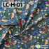 William Morris Fabric Cotton Digital Printing Classic Flower Printed Handmade Crafts Supplies Per Half Meter