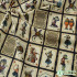 Vintage Muslin Fabric Zakka Digital Printed Cotton For DIY Dolls Clothes Quilting Dresses By Meters