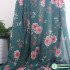 50D Transparent Floral Printed BOHO Chiffon Fabric For Sewing Summer Dresses BY Meters