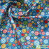 Cotton Fabric Sewing Machine Home Floral Dots Digital Printed DIY Handmade by Half Meter