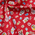 Cartoon Animals Fabric Pure Cotton Washed Yeast-washed Cotton for Sewing Soft Handmade Clothing by Half Meter