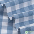 Plaid Fabric Dyed Linen Solid Color for Sewing Pillow Sofa Tablecloth Black and White Grid by Meters