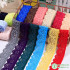 Multicolor Elasticity Lace Ribbon for DIY Baby Doll Dresses Gift Home Decor Fabric 200x2.5cm