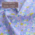 Colorful Small Floral Printed Cotton Poplin Fabric for Dress DIY Sewing Clothes Patchwork 50x140cm