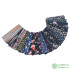 Rayon Fabric Dark Small Floral Flower Thin And Light DIY Handmade Pajamas Summer Clothes By Half Meter