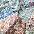 100D Micro Elastic Fabric Cartoon Animal Lolita Handmade DIY Clothing Skirt for Sewing by Half Meter