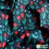Cotton Digital Print Fabric Floral Leaf Flowers Muslin Liberty Fabric for Sewing Clothes DIY Handmade By the Half Meter