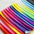 100D Chiffon Transition Gradient Fabric 100%Polyester for Stage Performance Cloth By Meters