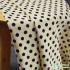 Small Polka Dot Printed Stretch Twill Suede Fabric Autumn and Winter Dress Pants Jacket per Half Meter