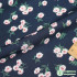Rayon Fabric Dark Small Floral Flower Thin And Light DIY Handmade Pajamas Summer Clothes By Half Meter