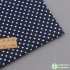 Polka Dot Cotton Fabric Printed Poplin Handmade DIY 3.5mm 2mm Dots for Sewing Per Half Meter