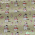 Cat Digital Printing Cotton Fabric for Sewing Baby Clothes DIY Handmade Patchwork Supplies Per Half Meter