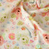 Soft Thin Country Style Flowers Fabric Muslin Digital Printing for Sewing Clothes Dresses Shirt Overalls Per Half Meter