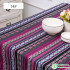 Thicken Cotton Linen Bohemian  Yarn Dyed Upholstery Fabric for Curtain Safa Home Textile 100x150cm
