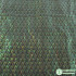 iridescent nylon net fabric multicolor peacock feather style summer clothes bridal wedding dress making