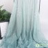 50D Transparent Floral Printed BOHO Chiffon Fabric For Sewing Summer Dresses BY Meters