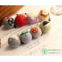 Mix 36 Colors Merino Wool Fibre Roving For Needle Felting Hand Spinning DIY Fun Doll Needlework wool,roving 5g /Bag 66s
