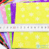 Printed Felt Polyester Nonwoven Cloth For Sewing  Dolls Craft Scrapbooking  1mm Thickness Felts Sheet 10 Pcs/lot