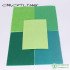 CMCYILING Green Felt Sheets 1 MM Thicknes, Non-Woven Fabric, Polyester Cloth For DIY Sewing Crafts Scrapbook 40 Pcs/Lot 10*15cm