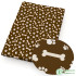 50*145cm Animal Dog Puppy Bones Pure/ Polyester Cotton/Satin/4 Way Stretch Knit Patchwork Sew Quilt Fabrics Needlework DIY Cloth