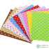 Printed Felt Polyester Nonwoven Cloth For Scrapbooking Sewing Dolls Craft 1mm Thickness  Heart Felts Sheet 10 Pcs