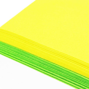 CMCYILING 1mm Felt Sheet  Nonwoven Polyester Fabric For DIY Sewing Crafts Material Home Decoration 20 Pcs