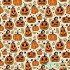 Happy Halloween Patchwork Printed Cartoon Cotton Fabric For Tissue Sewing Quilting Fabrics Needlework Material DIY Handmade