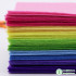 CMCYILING 40 Pcs/Lot 10cmx15cm Rainbow Felt Sheet Fabric 1 MM Thickness Polyester Cloth For DIY Crafts Scrapbook