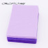 CMCYILING Purple Felt Non-Woven Sheets 1 MM Thickness For DIY Sewing Crafts Scrapbook, Polyester Cloth 40 Pcs/Lot 10*15cm