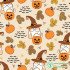 Happy Halloween Patchwork Printed Cartoon Cotton Fabric For Tissue Sewing Quilting Fabrics Needlework Material DIY Handmade