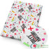 Nurses Doctor Cartoon Movie Polyester Canvas Pure Cotton/4 ways stretch Knit Material Fabrics DIY Tissue Sewing Quilting Cloth