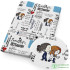 Nurses Doctor Cartoon Movie Polyester Canvas Pure Cotton/4 ways stretch Knit Material Fabrics DIY Tissue Sewing Quilting Cloth
