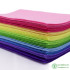 40Pcs/Lot Patchwork Felt Fabric For Scrapbooking Sewing Craft Dolls DIY Polyester Cloth 20*30CM Rainbow Color